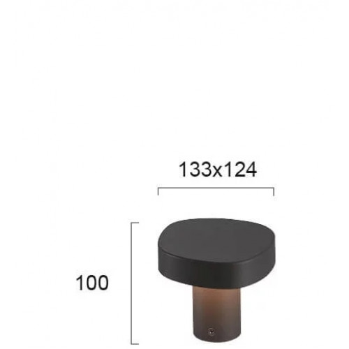 Світильник вуличний Viokef 4223700 ONDA