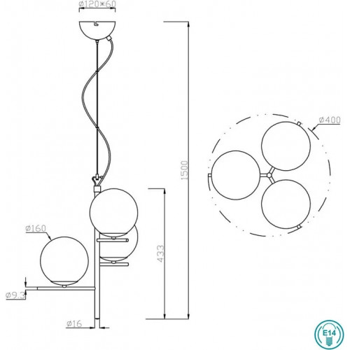 Світильник вуличний Norlys 5010GR STAVANGER