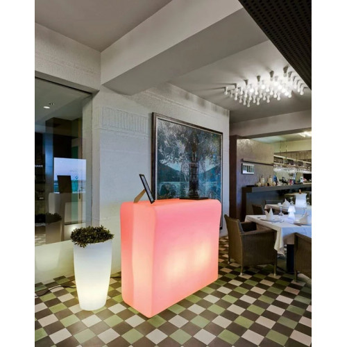 Барна стійка Newgarden MOBCR120SSNW CRETA, 120 см, з підсвіткою