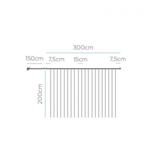 Торшер Newgarden LUMCR110OFNW CARMEN, 110 см, нейтральне світло