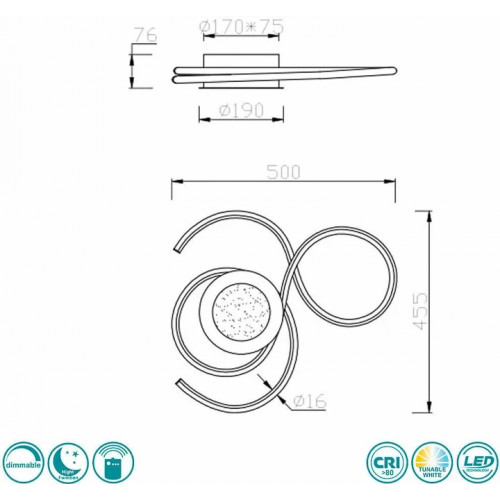 Світильник вуличний Ideal Lux 135922 PULSAR