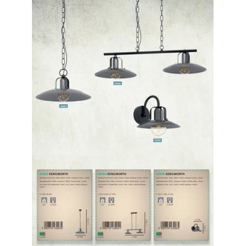 Світильник вуличний Eglo 900295 BOTTONA