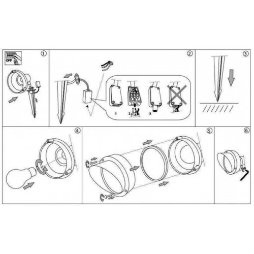 Світильник вуличний Norlys 289GA STOCKHOLM