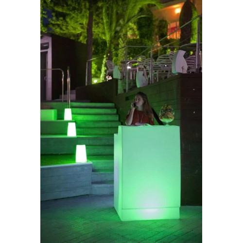 Барний столик Newgarden MOBSC075SSNW SICILIA, 75 см, з підсвіткою