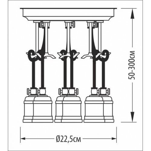 Світильник вуличний Norlys 371B COMO