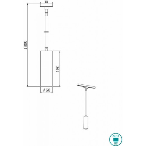 Світильник вуличний Norlys 1360B ASKER