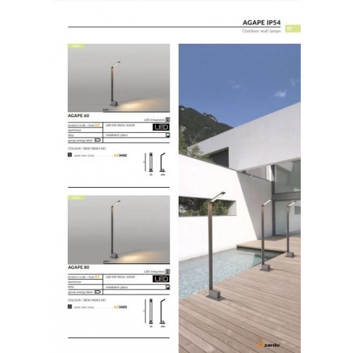 Світильник вуличний AZzardo AZ3483 AGAPE