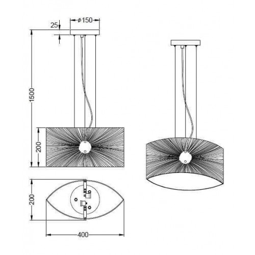 Світильник вуличний Trio 473369442 MITCHELL