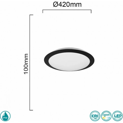 Світильник вуличний Trio 420360142 SUEZ