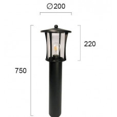 Вуличний ліхтар Viokef FIGI 4200500