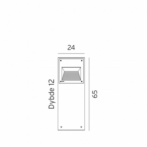 Світильник вуличний Norlys 1932AL NAMSOS