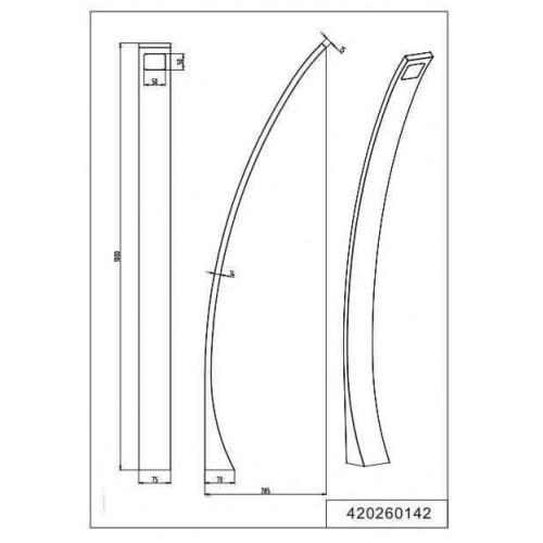 Світильник вуличний Trio 420260142 SEINE