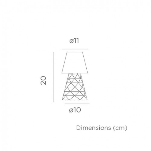 Настільна лампа Newgarden LUMLOL020XXWLNW LOLA Lux, 20 см