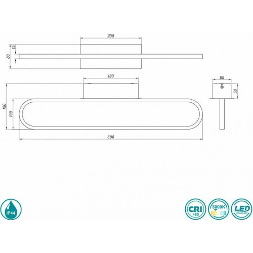 Світильник вуличний Eglo 98097 MANFRIA