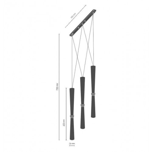 Світильник вуличний Norlys 494B LONDON