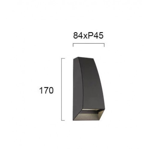 Світильник вуличний Viokef 4227100 TECH