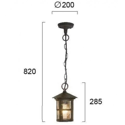 Світильник вуличний Viokef 4088600 SKIATHOS