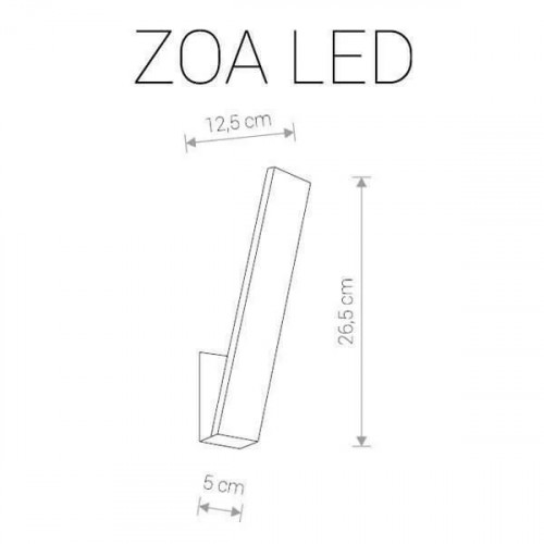 Світильник вуличний Searchlight 8008-2BK-LED EIFFEL