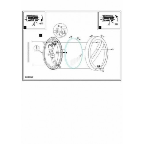 Світильник вуличний Eglo 88119 SEVILLA