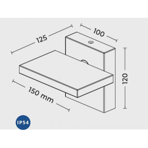 Світильник вуличний Trio 226360142 HORTON