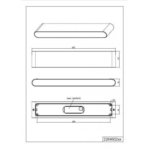 Світильник вуличний Viokef 4049101 LIMNOS