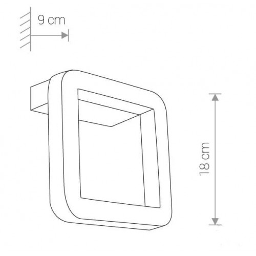 Світильник вуличний Searchlight 8008-2SS-LED EIFFEL