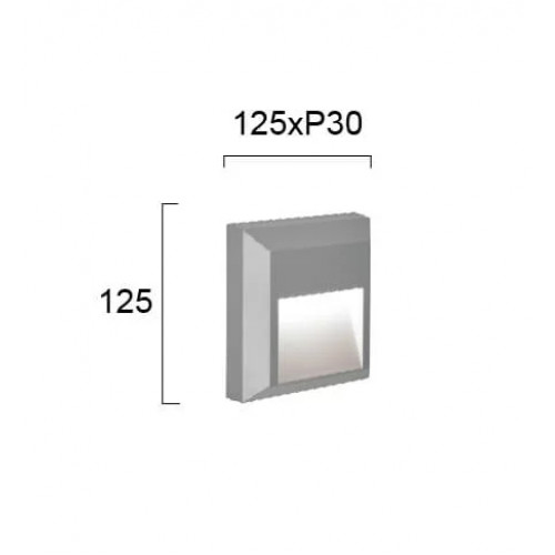 Світильник вуличний Viokef 4099501 TILOS