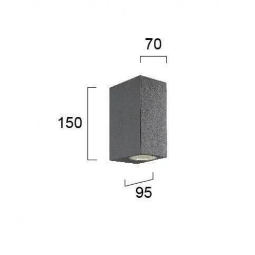 Світильник вуличний Viokef 4099400 TILOS