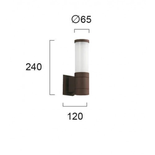 Світильник вуличний Viokef 4036702 CAVO