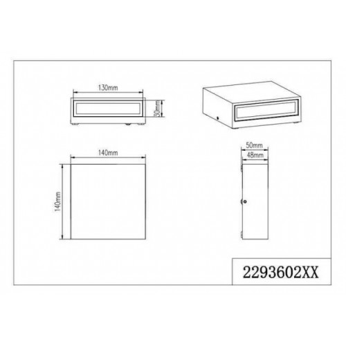 Світильник вуличний Viokef 4137800 LEROS