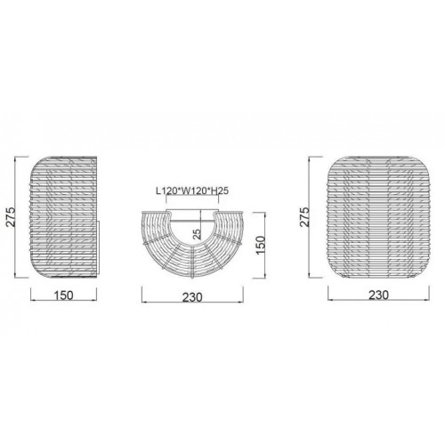 Світильник вуличний Viokef 4283000 Kioto