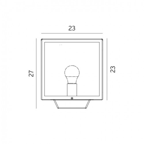 Світильник вуличний Norlys 1741W SANDVIK
