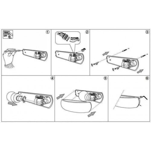 Світильник вуличний Ideal Lux 092188 GIOVE