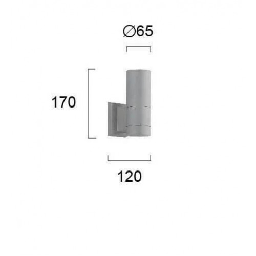 Світильник вуличний Viokef 4038500 SOTRIS