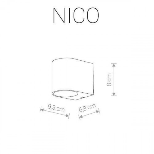 Світильник вуличний Nowodvorski 9518 NICO