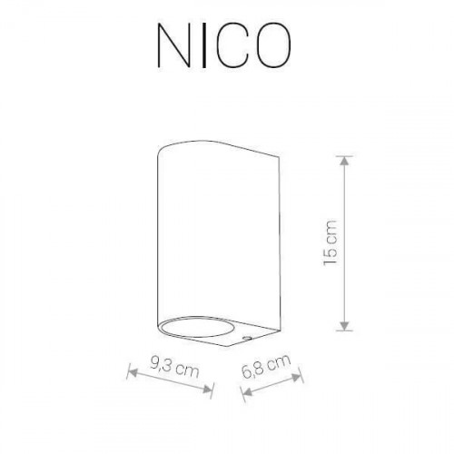 Світильник вуличний Nowodvorski 9517 NICO