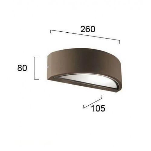 Світильник вуличний Viokef 4100702 RHODES