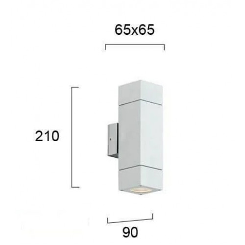 Світильник вуличний Viokef 4053701 PAROS