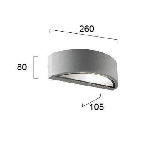 Світильник вуличний Viokef 4100700 RHODES