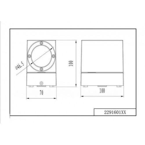 Світильник вуличний Trio 229160142 TIBER