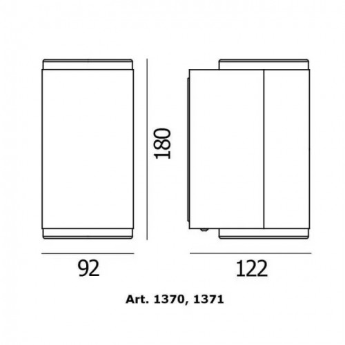 Світильник вуличний Norlys 5093W VASA