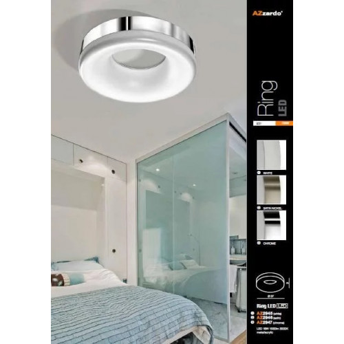 Стельовий світильник AZzardo RING LED 3000K AZ2947