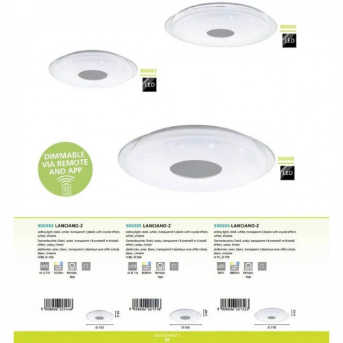 Світлодіодний лінійний світильник Viokef STATION 3911-0115-4-B-N