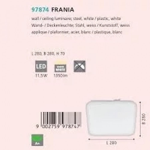 Стельовий світильник Eglo FRANIA 97874