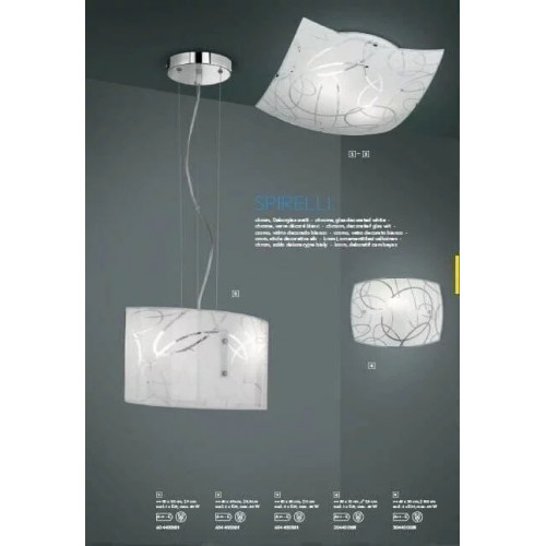 Стельовий світильник Trio SPIRELLI 604400101
