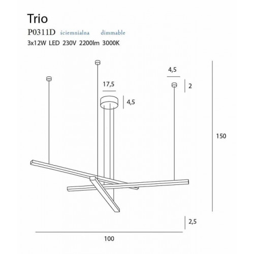Світильник вуличний Norlys 541AL BORNHOLM