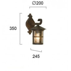 Світильник вуличний Norlys 271B BERGEN Світильник вуличний Norlys 271B BERGEN