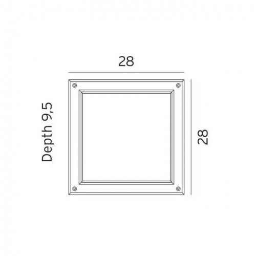 Стельовий світильник Searchlight BATHROOM 1131-31SS