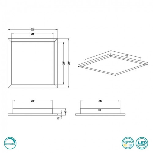 Стельовий світильник Trio PHOENIX 674013032