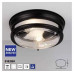 Стельовий світильник Searchlight GLASGOW 5182BK